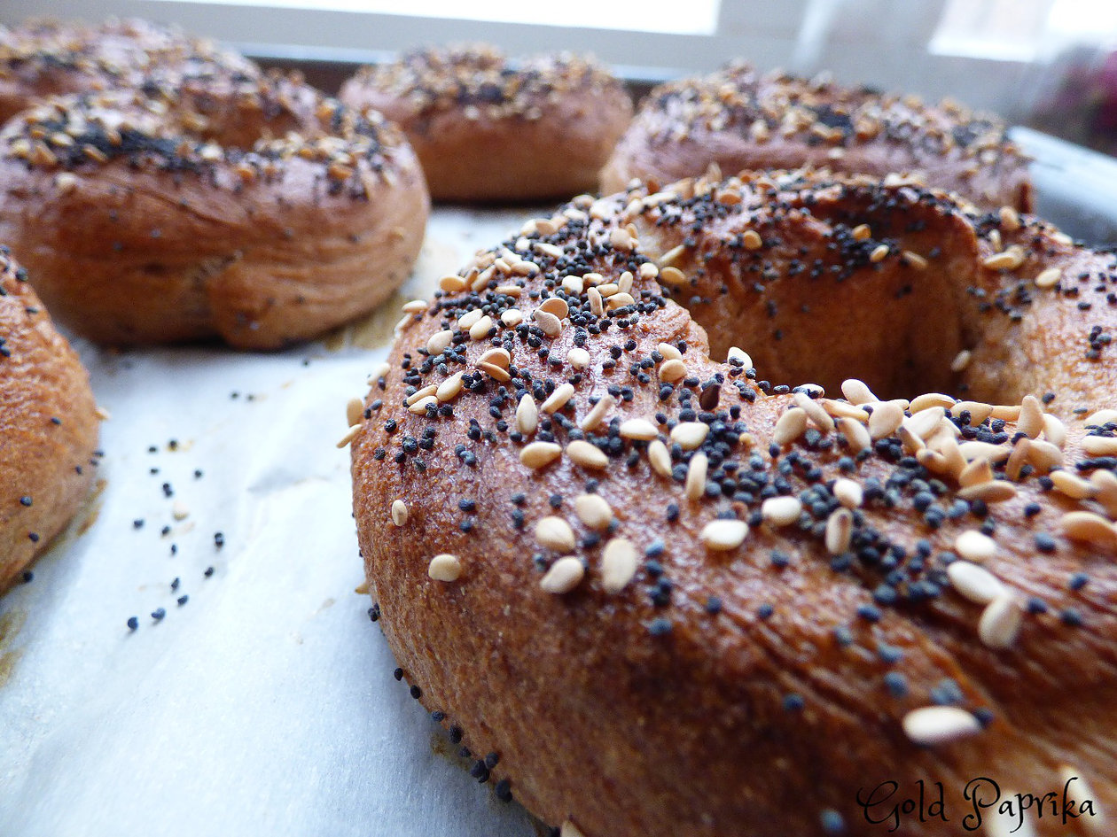 Whole Wheat Bagel Step by Step