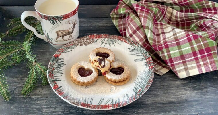 Hungarian Style Linzer Cookies